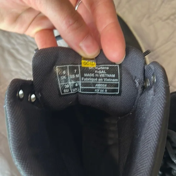 Dr. Martens Black motorcycle type boots - Picture 7 of 7